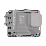 全城熱賣 - PULUZ 適用於Insta360 Ace Pro 2 雙冷靴鋁合金兔籠 (顏色：銀色)