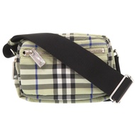 全新 Burberry 斜背包 Nova Check 8120364 聚酯纖維/聚醯胺纖維 米色肩背包 1084 [二手] BURBERRY 男士