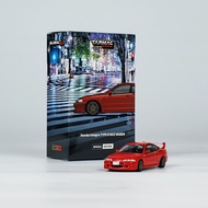Tarmac Works 1:64 Model Car  Honda Mugen Integra Type-R DC2 Alloy Die-Cast Vehicle - Red