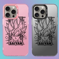 IMD Case For Samsung Galaxy A22 A32 A52 A72 4G 5G A52S A22S M32 M22 F22 F42 5G phone Cover line saiyan goku