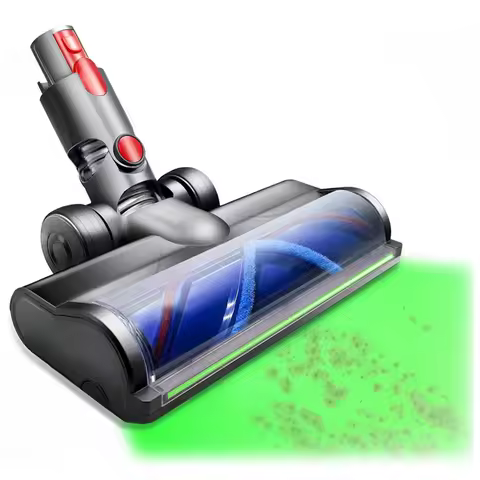 B51C Vacuum Head For Dyson V7 V8 V10 V11 V15 G5 Gen5, Quick-Release Soft Roller Cleaner Head With Fu