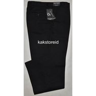 GIANNI VISENTIN Men's Formal Work Pants Black Tailored Fit Stretch GKT 09