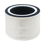 PUREBURG HEPA濾網 Toshiba東芝Purego抗敏HEPA13級 CAF-A450TW CAF-A400TW空氣清淨機適用 白色 576g  1個
