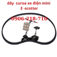 E-scotter HTD-535-5M mini Electric Car Belt For 8-inch Wheels