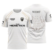 Esports Team Heretic Men T-shirts 2026 VCT EMEA Valorant Player Uniform Jersey