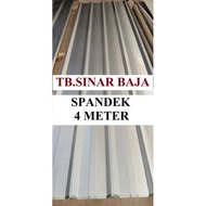 Atap Spandek 4 Meter x 0.30 mm SNI / Atap Baja Ringan / Spandeck T_y