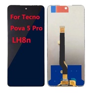 สำหรับ Infinix ร้อน30 5G X6832จอแอลซีดีพร้อมกรอบแสดงดิจิทัลแผงประกอบหน้าจอสัมผัส