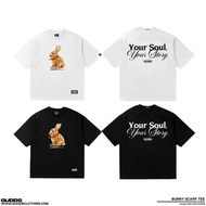 GUDDS UNIVERSE - “BUNNY SCARF” GRAPHIC TEE