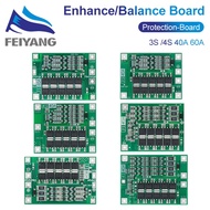 Li-ion battery protection circuit board 3S/4S 40A 60A 18650 BMS 11.1V 12.6V/14.8V 16.8V