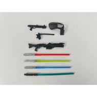 8pcs/lot Star Wars LIGHTSABER Weapon accessory for 3.75" clone troopers