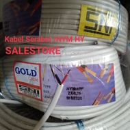 /NYM HY Gold Electrical Cable 2x075mm Stranded Cable Price Per Meter