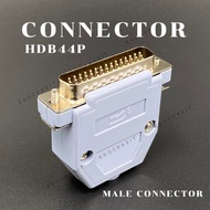 HDB44P 44pin Male Assembly Female Connector with socket D-Sub 44 pin PCB