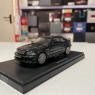 1: 43 Jingshang KYOSHO BMW BMW E46 M3 GTR Coupe Street Car Version Car Model Green Inventory Old Car