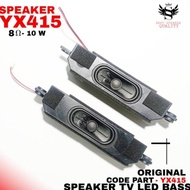 Dinamis Speaker Tv Led Bass Yx415-8 Ohm 10 Watt Harga Perpcs Tv Suara