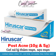 Hiruscar Post Acne Tuýp 5g và 10g - Gel chăm sóc sẹo mụn và mụn thâm