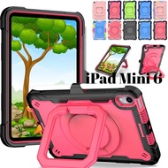 For iPad mini 6th gen 8.3" Tablet 2021 Rotate Hybrid Stand Case Protective Cover