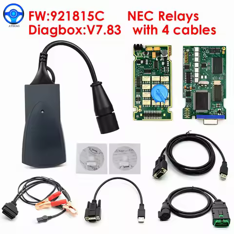 Professional Diagnostic Tool Full Chips Lexia3 PP2000 OBD2 Diagbox V9.91 Firmware 921815C For Citroe