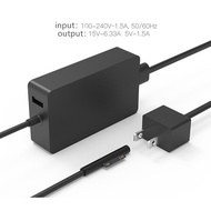 102W 15V 6.33A Power Adapter Charger for Microsoft Surface Laptop 3 2 1, Surface Pro X Pro 7 Pro 6 Pro 5 Pro 4 Pro 3 Surface Book Surface Go