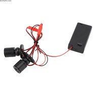 BOOMLIFE1232T LED Spot Light, 1W 1-to-2 Jewelry Display Spotlight, Portable Aluminum Alloy 46cm / 18