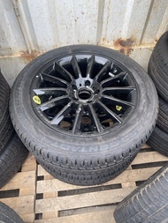 原廠】奔馳 G 級 20 寸 AMG 多幅黑漆輪轂 + 馬牌 265/50/R20 輪胎