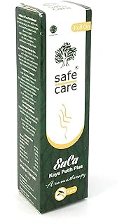 Safe Care EuCa Roll On (Eucalyptus Oil/Cajuput Oil), 10 ml (Pack of 12)