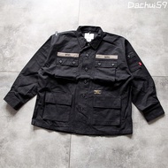 WTAPS 17AW Four-Bag Cargo Jacket - Washed Embroidered Camouflage - Trendy Men's Jacket