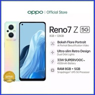 oppo reno 7z 5G ram 8/128gb new garansi resmi oppo indonesia original
