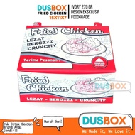 Fried Chicken Packaging Box / Fried Chicken Box / Fried Chicken Box / Fried Chicken Cardboard / Frie