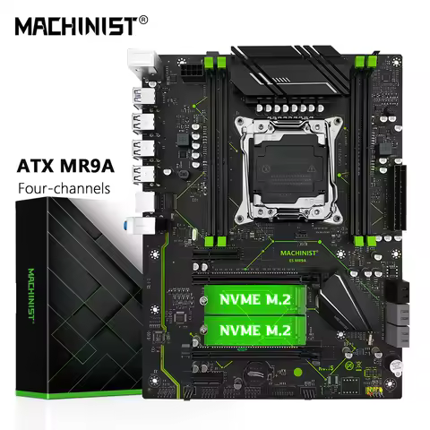 MACHINIST X99 MR9A Motherboard LGA 2011-3 Support Xeon E5 2667 2690 V4 2670 V3 CPU procesador Set DD