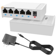 1000Mbps Network Ethernet Switch 8 Port Network Ethernet Switch withVLAN 5V Power Supply Network Swi