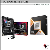 "ASUS AM5 Socket X870E ATX Motherboard Bundle with ROG STRIX X870E-E GAMING WIFI and AMD Ryzen Proce
