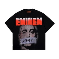 KKONTENER EMINEM OVERSIZE TSHIRT BLACK T Shirt Men Oversized Shirt Man