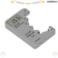 NAILSDECOR Digital Battery Tester, Digital Display Small Size Digital Battery Checker, Universal Com