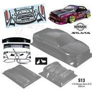 S13 1/10 Nissan Silvia S13, 200mm