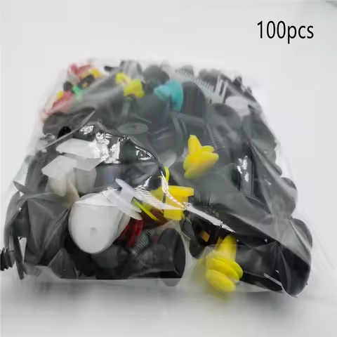 100pcs Mixed Clips CAR STICKER For DAIHATSU terios sirion yrv charade mira Tesla Roadster Model 3 Mo