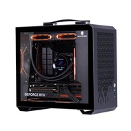Mini Desktop Computer Case Portable Handheld ITX 240 Water Cooling M-ATX Small Desktop Box Steel Mat