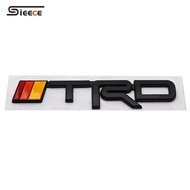 Sieece TRD ABS Logo Side Rear Trunk Emblem Sticker Car Sticker Decal For Toyota Avanza Vios Wigo Rus