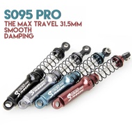 RhinoRC S095 Pro 95mm Crawling Shock max travel 31.5mm for 4lbs to 12lbs