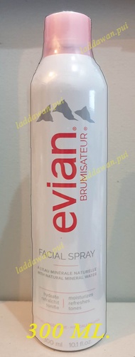 🌼Evian facial spray  300ml. สเปรย์น้ำแร่เอเวียง🌼ของแท้ 💯% น้ำแร่เอเวียง Evian น้ำแร่  (ราคาต่อ1ชิ้น)