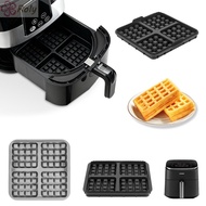 ROLY 1pcs Air Fryer Waffle Maker, Square Silicone Waffle Baking Mold, Reusable Waffle Mould for Ninj