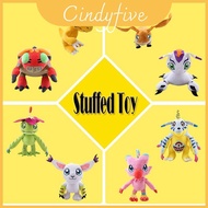 Digimon Toy Plush Agumon Tailmon With Soft Cotton Filling** Pp