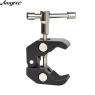 Super Clamp Camera Clamp Mount Multifunctional Monitor Mount Bracket Super Clamp With 1/4” Thread For Magic Arm
