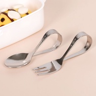 Echo Baby Stainless Steel Spoon Fork BLW Cutlery Baby Spoon Fork
