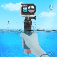 PULUZ Floating Foam Hand Grip Buoyancy Rods with Strap &amp; Quick-release Base for GoPro Hero11 Black / HERO10 Black / HERO9 Black /HERO8 / HERO7 /6 /5 /5 Session /4 Session /4 /3+ /3 /2 /1 Insta360. ONE R DJI Osmo Action and Other Action Cameras(Orange)