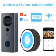 Smart Video Doorbell Waterproof Wireless Visual Home Door Bell Apartment Hotel Tuya Wifi LCD Automatic Ala Security Came