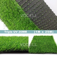 【2M X 25M】VODELL Artificial Grass Carpet 40MM Premium 4X UV Fake Grass Outdoor & Indoor Artificial P