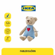 IKEA Fabler Bjorn Teddy Bear, cream, 21 cm | Gift | Birthday Gifts | Toys