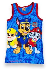 Paw Patrol Sando For Kids Character Prints Tops Seeveless For Boys Chase Sando Rubble Sando Marshall