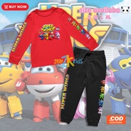 Super Wings Children's Jogger T-shirt / Super Wings Children's T-shirt Set