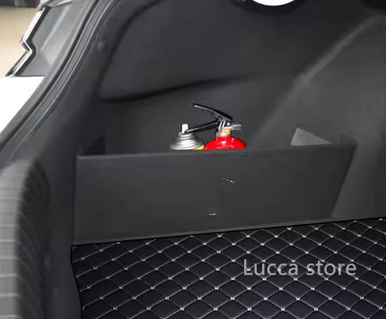 For Hyundai Elantra CN7 2020-2022 Car Accessories Flannel Auto Trunk Side Storage Organizer Board Ba